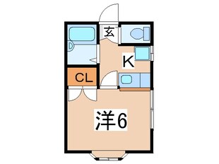 米沢駅 徒歩25分 1階の物件間取画像